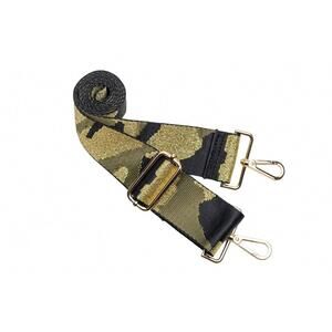 NEW WANDERFULL women's hydrobag handle purse with camo crossbody strap in army g